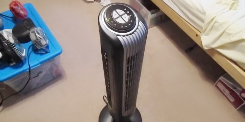 Review of Holmes 36-Inch Oscillating Tower Fan with Remote Control