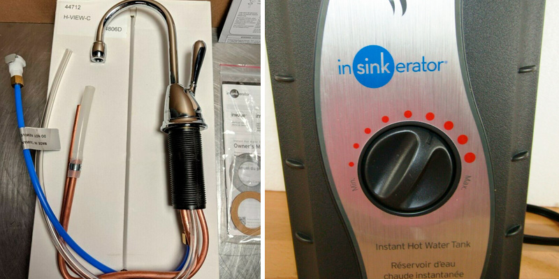 InSinkErator H-ViewSN-SS Instant Hot Water Dispenser System in the use
