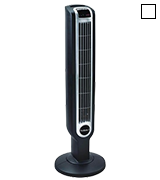 Lasko 2511 36” Oscillating 3-Speed Tower Remote Control Household Fans