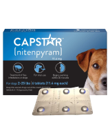 Capstar Fast-Acting Oral Flea Treatment for Small Dogs