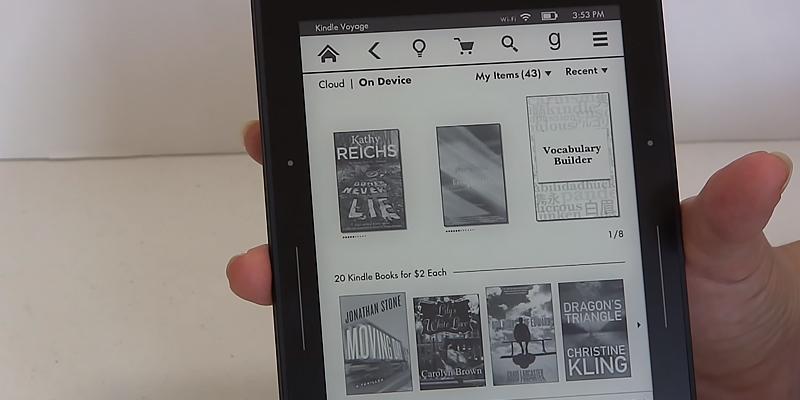 Detailed review of Kindle Voyage 6" High-Resolution Display (300 ppi) with Adaptive Built-in Light, PagePress Sensors, Wi-Fi - Includes Special Offers