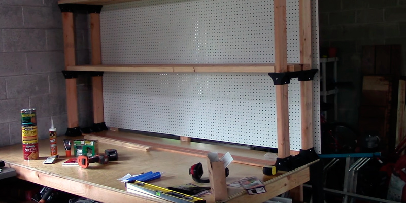 Review of 2x4 Basics 90164 Workbench and Shelving Storage System