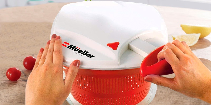 Review of Mueller Austria MU-SS Large 5L Salad Spinner