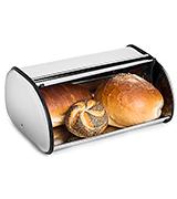 Home-it Swing Down Stainless Steel Bread Box