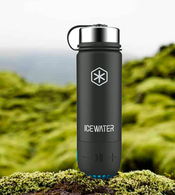 Review of ICEWATER 3-in-1 20 oz Smart Stainless Steel Water Bottle