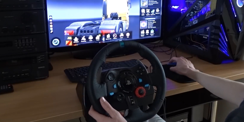 Review of Logitech G29 Dual-motor Feedback Driving Force Racing Wheel with Responsive Pedals
