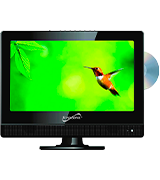 Supersonic SC-1312 LED Widescreen HDTV & Monitor 13.3