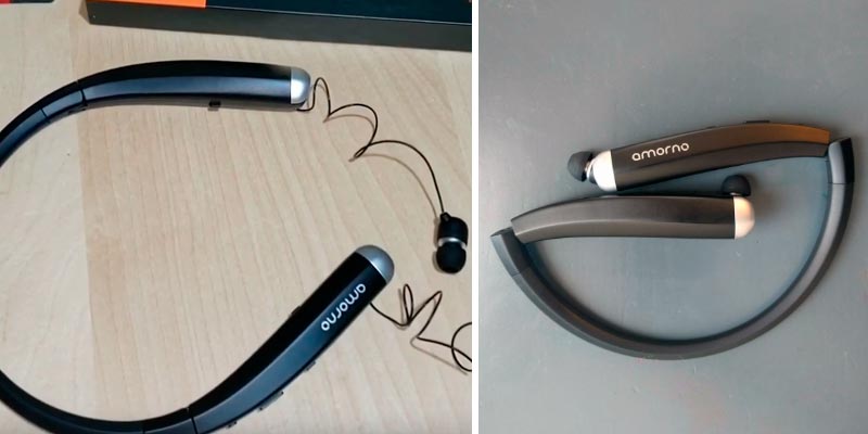 Review of AMORNO HT-01 Foldable Wireless Neckband Headset