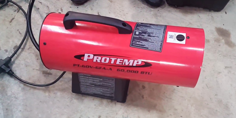 Review of Pro-Temp PT-60V-GFA Propane Forced Air Heater