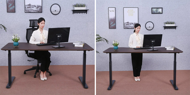 Detailed review of ApexDesk AX7133AW Electric Height Adjustable