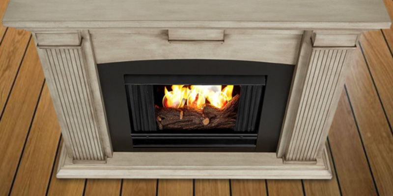 Review of Real Flame Adelaide Indoor Gel Fireplace in Dry Brush White