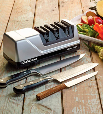 Review of Chef's Choice 15 Trizor XV EdgeSelect Electric Knife Sharpener