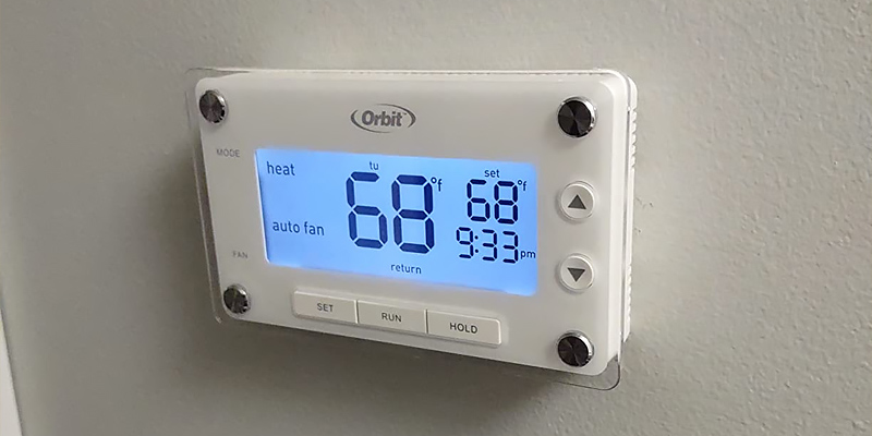 Review of Orbit 83521 Clear Comfort Programmable Thermostat