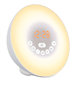 FitMaker 43223-17170 Sunrise Alarm Clock with FM Radio
