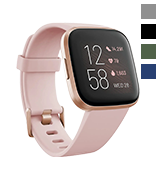 Fitbit ‎ FB507RGPK Versa 2 Health and Fitness Smartwatch
