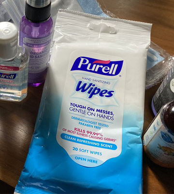 Review of PURELL Wipes 9124-09-EC Clean Refreshing Scent