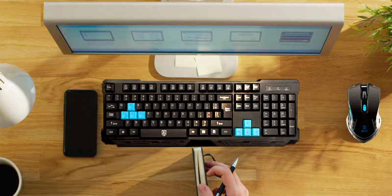 Review of Soke-Six Combo Wireless Gaming Keyboard and Mouse