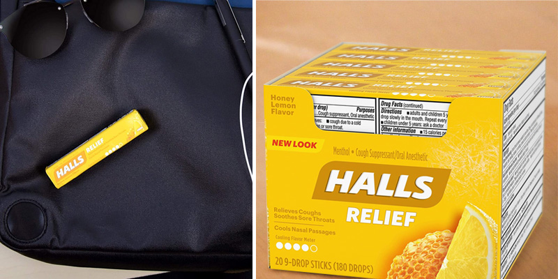 Review of Halls Honey Lemon Cough Drops