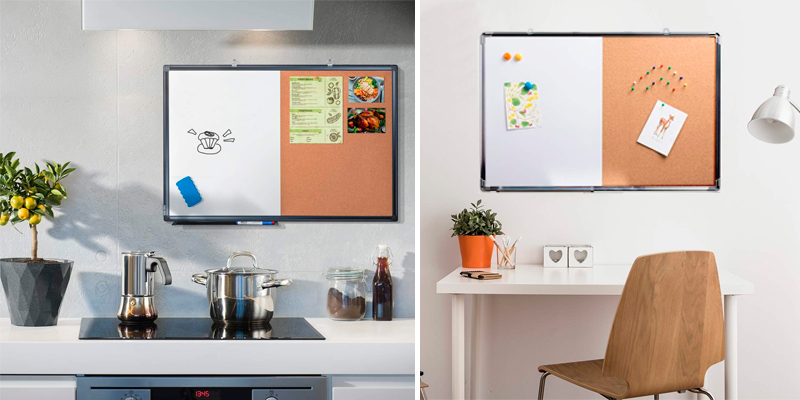 Review of maxtek Combination 36x24 Inch Magnetic Whiteboard & Cork Board