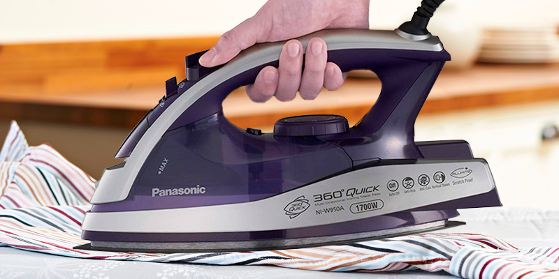 Review of Panasonic Dry and Steam Iron with Alumite Soleplate, Fabric Temperature Dial and Safety Auto Shut Off