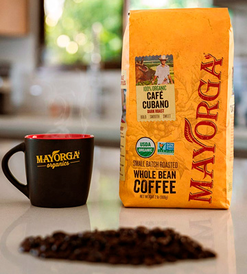 Review of Mayorga 2lbs Organics Dark Roast Whole Bean Coffee