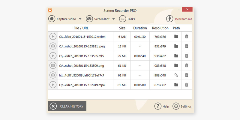 Detailed review of Icecream Screen Recorder PRO