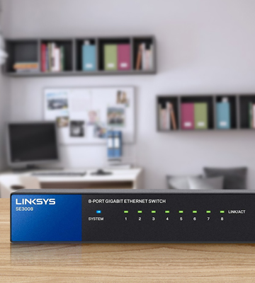 Review of Linksys SE3008 8-Port Metallic Gigabit Switch