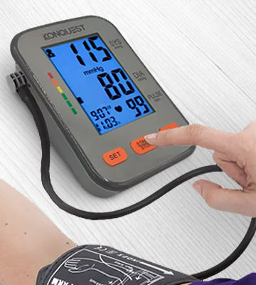 KONQUEST BD3707 Automatic Upper Arm Blood Pressure Monitor - Bestadvisor