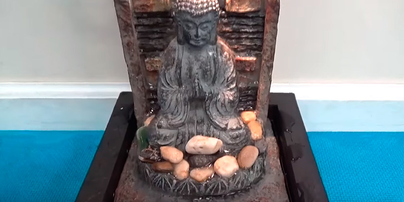 Review of John Timberland Namaste Buddha Table Fountain