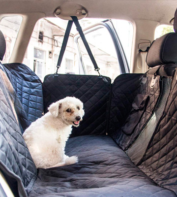 Review of Vailge Dog Seat Cover for Back Seat, 100% Waterproof Dog Car Seat Covers