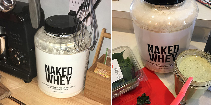Review of NAKED nutrition 76 Servings Unflavored Whey Protein Powder
