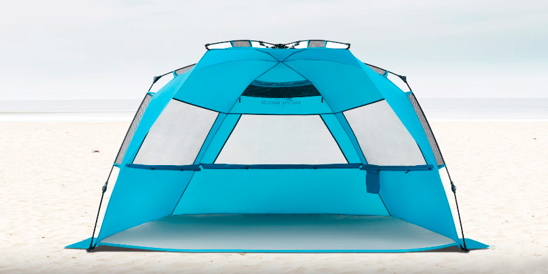 Review of Pacific Breeze Products Easy Up Deluxe XL Beach Tent