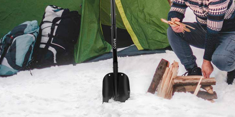 Review of COFIT Snow Shovel Extra Longer Retractable Snow Shovel of Aluminum Alloy