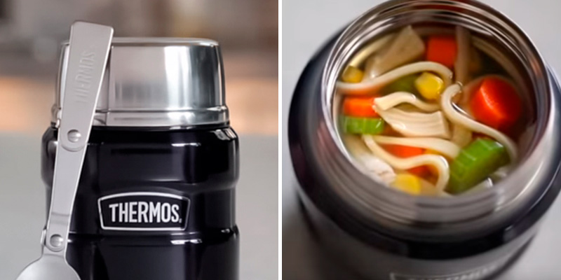 Review of Thermos SK3020STTRI4 Stainless King 24 Ounce Food Jar