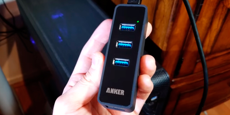Review of Anker AK-A7522012 3-Port USB 3.0 Hub with 1 Gbps Ethernet Port Adapter