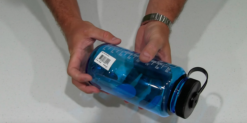 Nalgene Tritan Wide Mouth BPA-Free Water Bottle in the use