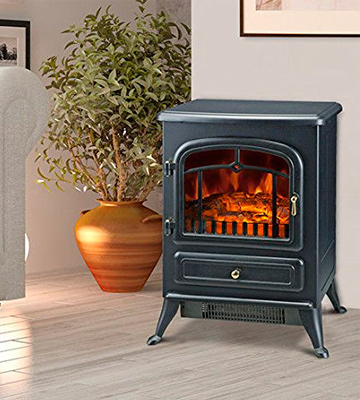 Review of HOMCOM 820 Freestanding Electric Fire Place Stove