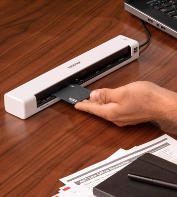 Review of Brother DS-640 Compact Mobile Document Scanner