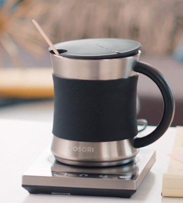 Review of Cosori Premium Coffee Mug Warmer & Mug Set
