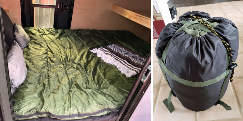 Review of Sleepingo Double Sleeping Bag for Backpacking