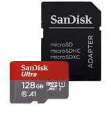 SanDisk Ultra MicroSD UHS-I Memory Card (Up to 100MB/s)