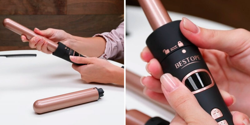 Review of BESTOPE 6 in 1 Curling Iron Wand Set