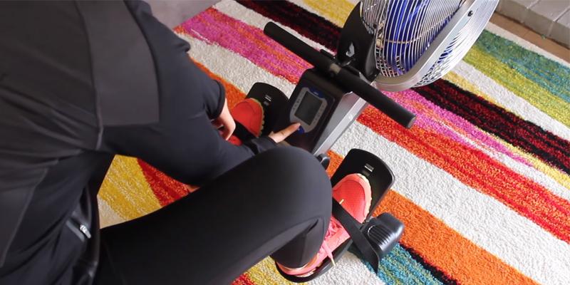 Stamina ATS Air Rower 1399 Rowing Machine in the use
