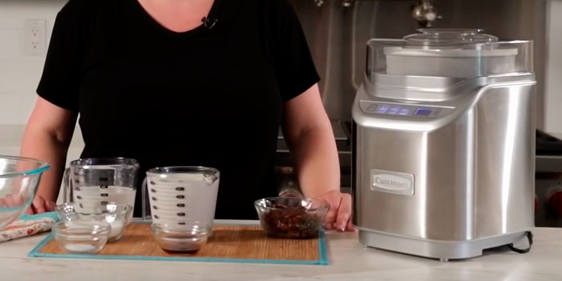 Review of Cuisinart ICE-70 Ice Cream Maker with Countdown Timer