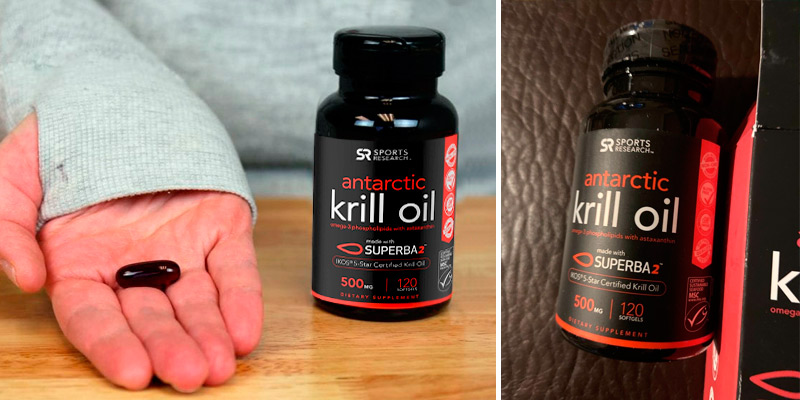 Review of Sports Research (500mg) Antarctic Krill Oil