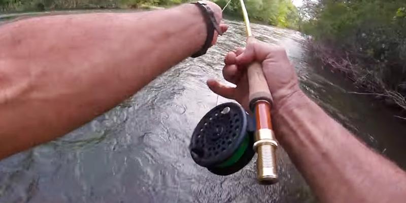 Eagle Claw Featherlight 3/4 Line Weight Fly Rod in the use