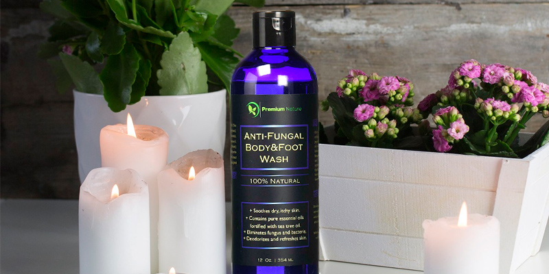 Review of Premium Nature Anti-fungal Body & Foot Wash Antifungal Bodywash Tee Tree Essential Oil Soap