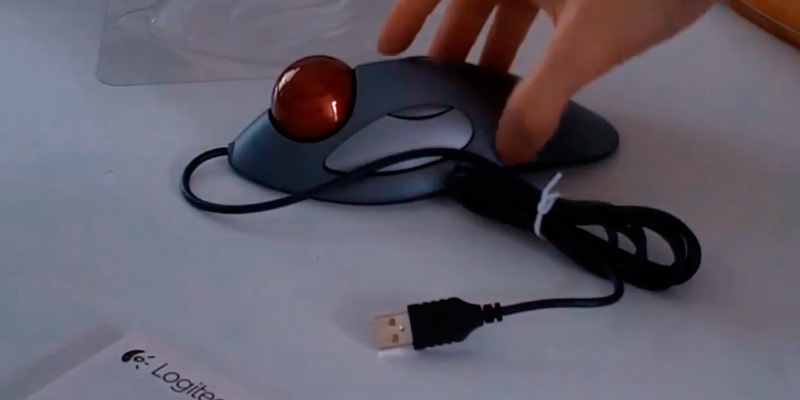 Detailed review of Logitech Trackman Marble Wired USB Ergonomic Mouse