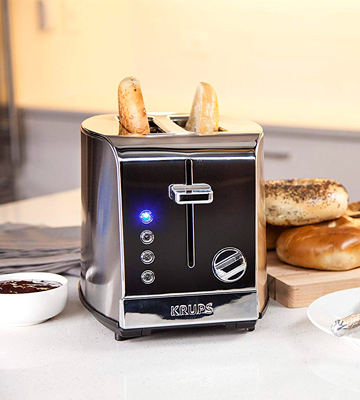 Review of KRUPS KH732D 2-Slice Stainless Steel Toaster