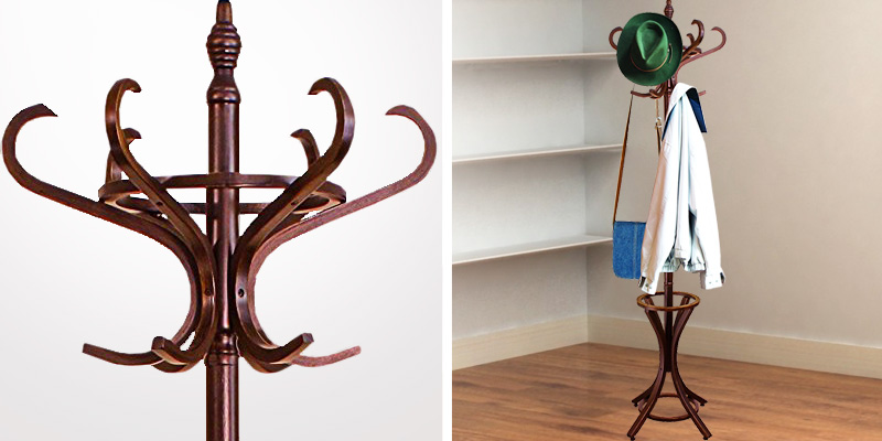 Review of Headbourne Wooden Coat Rack with Umbrella Stand